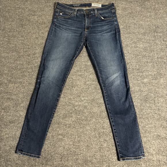 AG Adriano Goldschmied Women's 26R The Legging Ankle Jeans Super Skinny Low Rise - Picture 1 of 16